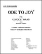 Ode to Joy Concert Band sheet music cover